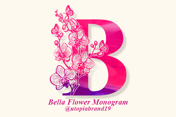 Bella Flower Monogram: A Strategic Choice for Elegant Design