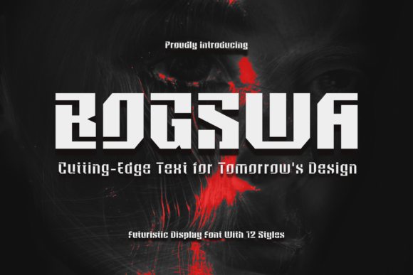 Bogswa: Defining the Future of Geometric Stencil Typography