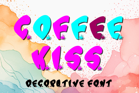 Brewing Creativity: The Warmth of Coffee Kiss Font in Modern Design