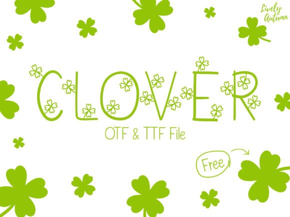 Clover: The Playful Font with a Leafy Twist