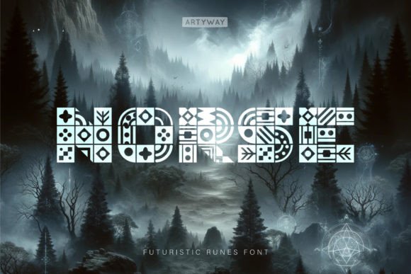 Decoding the Future: The Renaissance of the Norse Ancient Alphabet in Digital Design