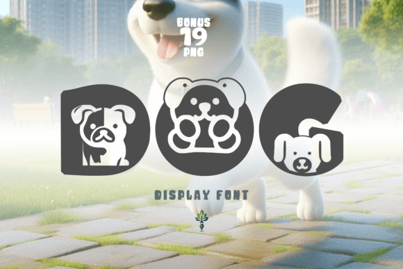 Dog Typeface: Whimsical Charm for Creative Projects