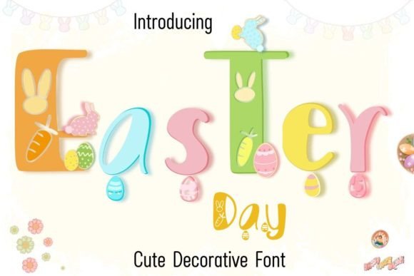 Easter Day Font: A Whimsical Choice for Festive Designs