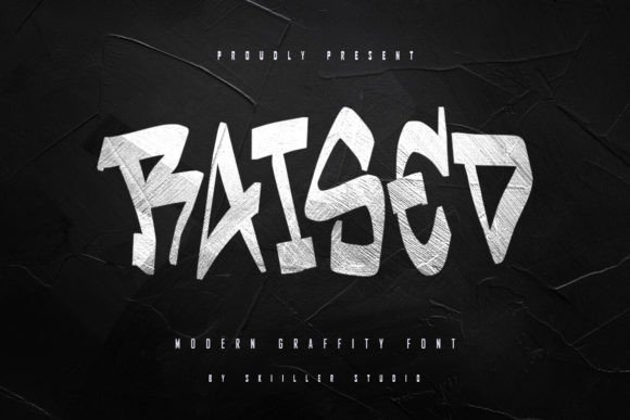 Elevating Brand Identity with the Raised Display Font