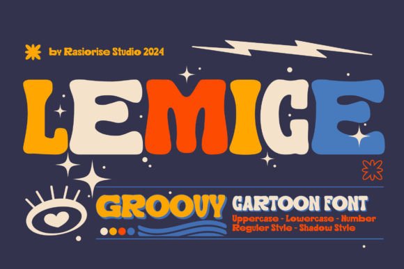 Embracing the Retro Revival with Lemice: A Bold Groovy Sans-Serif for Modern Design