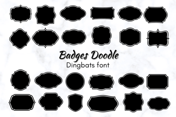 Enhance Your Designs with Badges Doodle: A Playful Addition to Modern Creativity