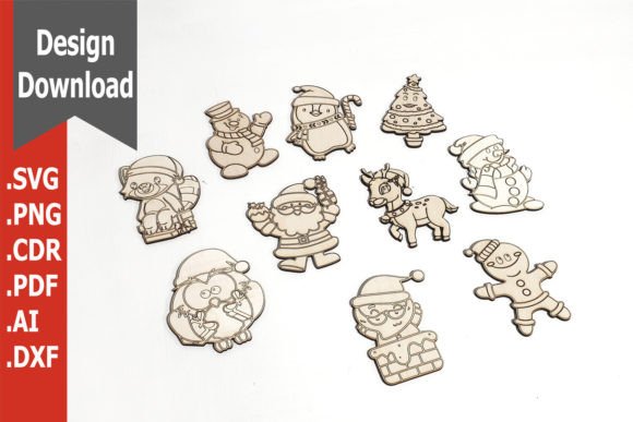 Evaluating Christmas Decoration Coloring Laser Cut Projects for Woodworking