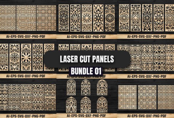 Evaluating the Laser Cut Ornamental Panel Bundle for Custom Decor Projects