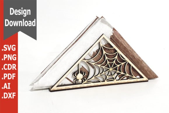 Free Halloween Napkin Holders: Laser Cut Ready