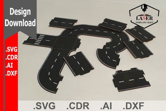 Puzzle Road for Car Models – A Versatile Solution for Creative and Commercial Use