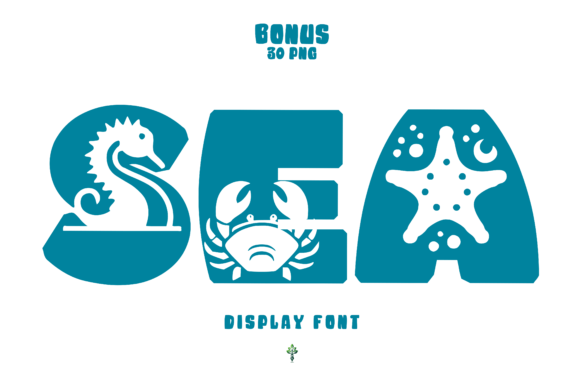 Sea: Where Typography Meets the Ocean's Soul