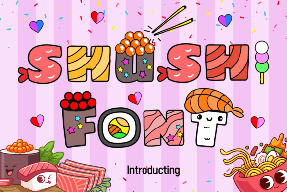 Shushi: Bringing Playful Japanese Flair to Your Designs