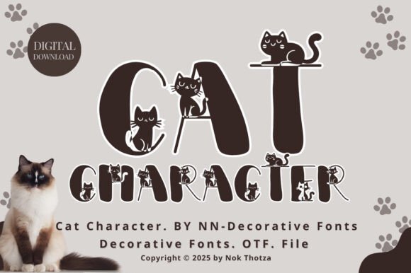 Strategic Branding with Cat Character: A Guide to Intentional Typography