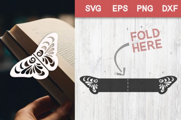 Swirly Butterfly Bookmark: A Creative and Practical Addition to Your Reading Experience