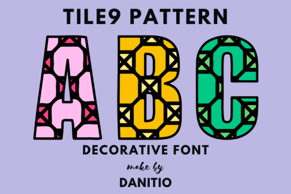 Tile9 Pattern: Charm Meets Geometry in Design