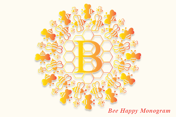 Unlocking Creative Potential with the Bee Happy Monogram Font