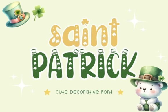 Unlocking the Charm of Saint Patrick: The Cute Decorative Font for Modern Design