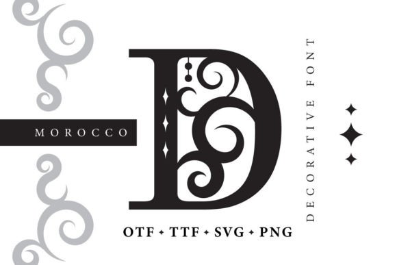 Unlocking Visual Elegance with the Morocco Decorative Font