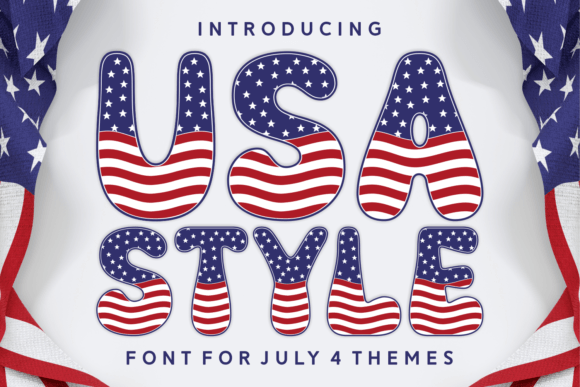 USA Style Font: Bold Patriotism for Modern Design